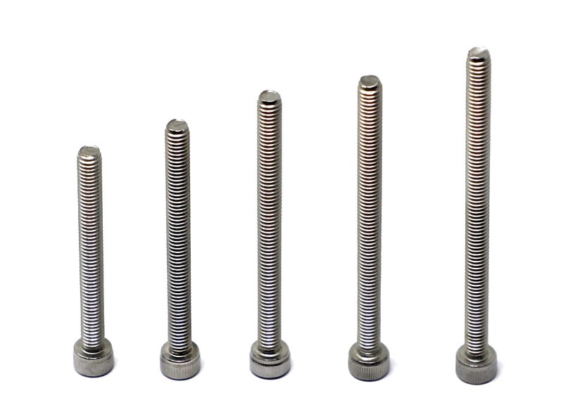 iexcell 50 Pcs M4 x 40/45/50/55/60mm Thread Pitch 0.7 mm Stainless Steel 304 Hex Socket Head Cap Screws Bolts Assortment Kit - Image 4